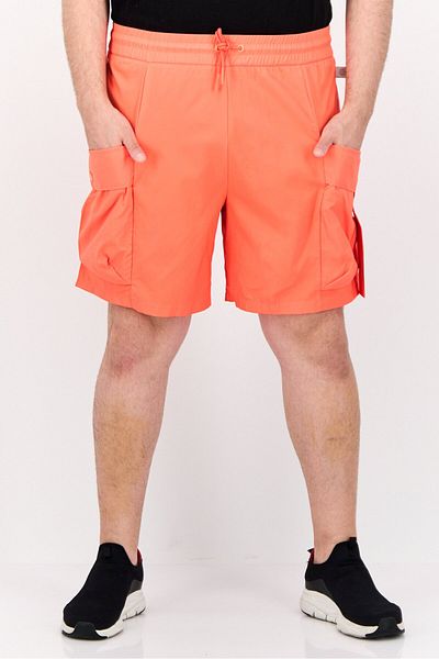 adidas Men Sportswear Fit City Escape Outdoor Cargo Short, Solar Red