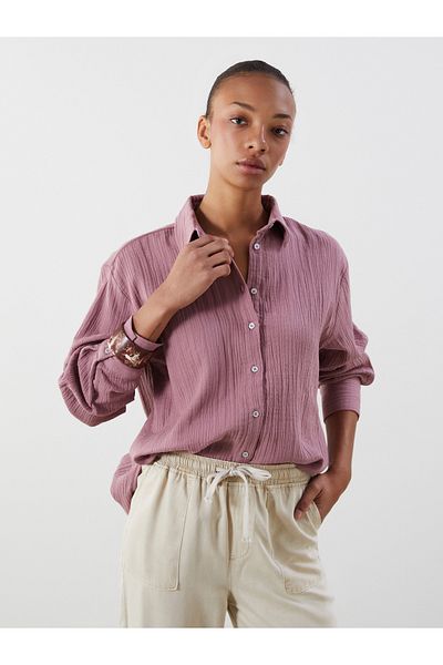 LC Waikiki Women's Textured Shirt