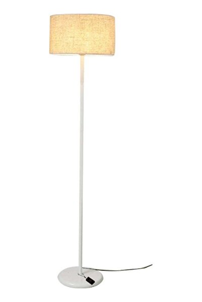 Domuik Nordic Minimalist Style Floor Lamp Combination Warm Light 40 Watts White 145x34x34cm