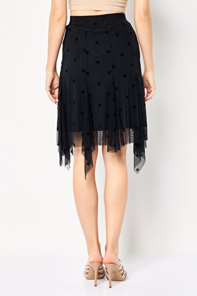 Givenchy Women Brand Logo Mini Skirt, Black