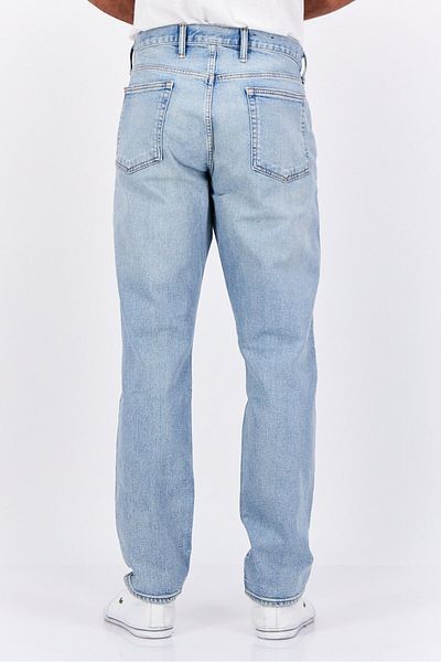 GAP Men Slim Fit Washed Stretchable Denim Jeans, Light Blue
