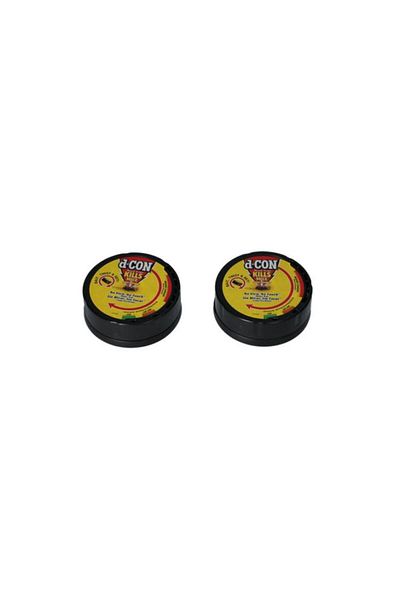Generic d-con 2-Piece Durable Plastic No View and Touch Mouse Snap Trap Black