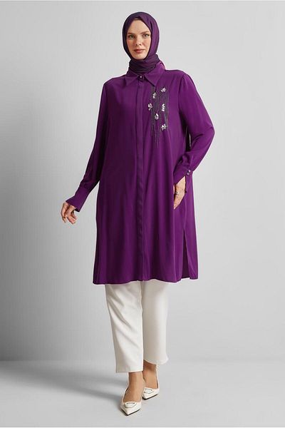 Alvina Beaded Detail Tunic 45371