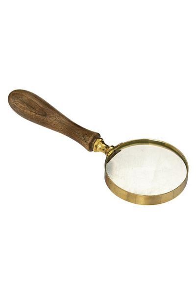 Generic قطعة ديكور عتيقة من عدسة مكبرة شفافة وبنية من أتموسفيرا 173481