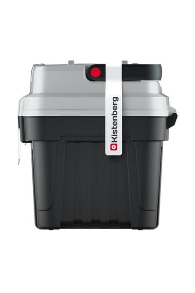 Generic Kistenberg Optima 60 Durable Tool Box with Removable Separators Black and Grey