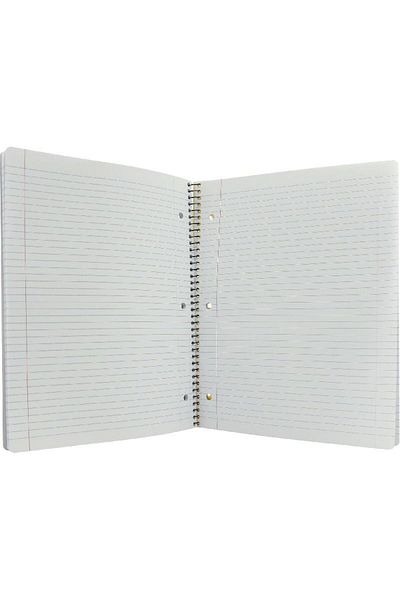 Roco Neon Yellow Single Ruled Notebook A4 - 100 Sheets (Arabic)
