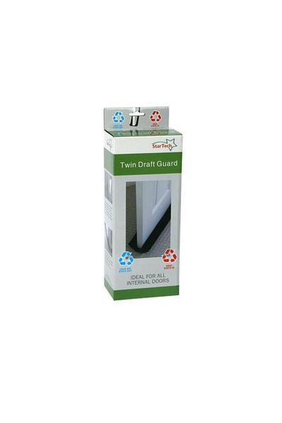 Generic StarTech Twin Draft Guard Brown TVH-2029