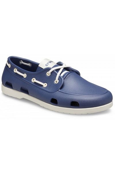 Crocs Pantofi sport clasici pentru bărbați, model 39-40 EU - M7 US Albastru - Bleumarin/Stucco