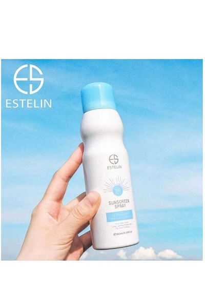 ESTELİN Estelin Ultra Light Hydrates & Whitening Sunscreen Spray SPF50 PA+++ - 180ml