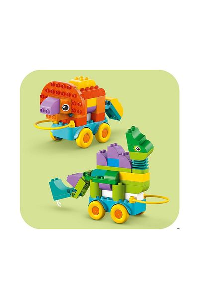 LEGO Duplo 3 in 1 Wheeled Dinosaurs 10451