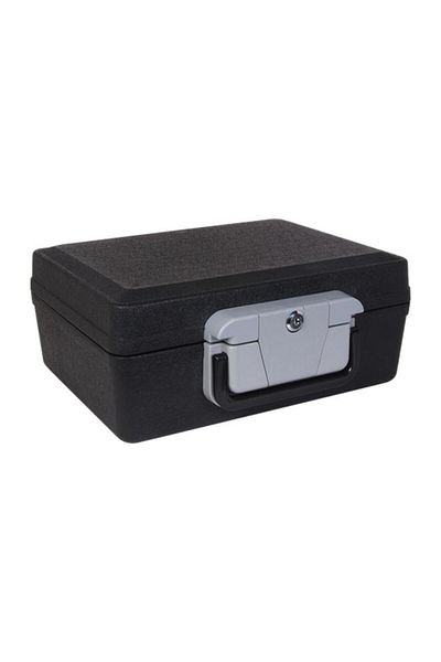 Generic StarTech Fireproof and Waterproof Flat Key Chest Safe Black 8kg STFW17A-S