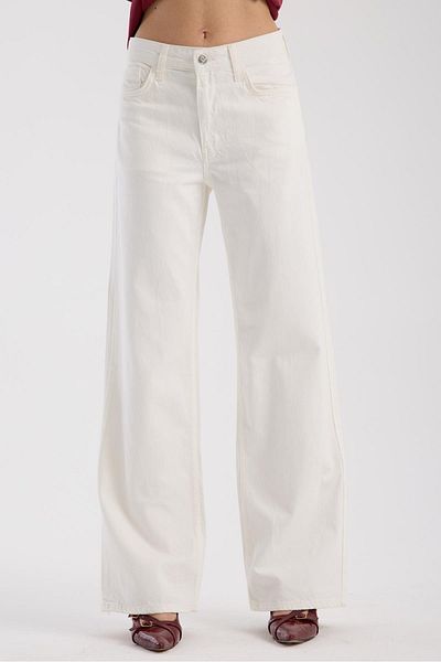 Store 100% Cotton Wide Leg Summer Comfortable and Stylish Sports Jeans