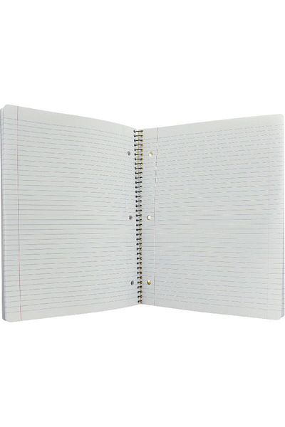 Roco Neon Maroon Single Ruled Notebook A4 - 100 Sheets (Arabic)