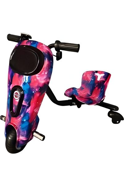 rexa Drifting Scooter 3 Wheel Electric Scooter - 3 Driving Modes- Bluetooth- Speaker- Lights