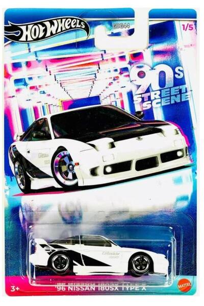 HOT WHEELS 90's Street Scene '96 Nissan 180SX Type X JCB57