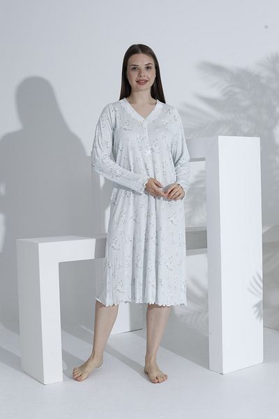 Evia Rochie de damă cu mânecă lungă din bambus Angelique 22600