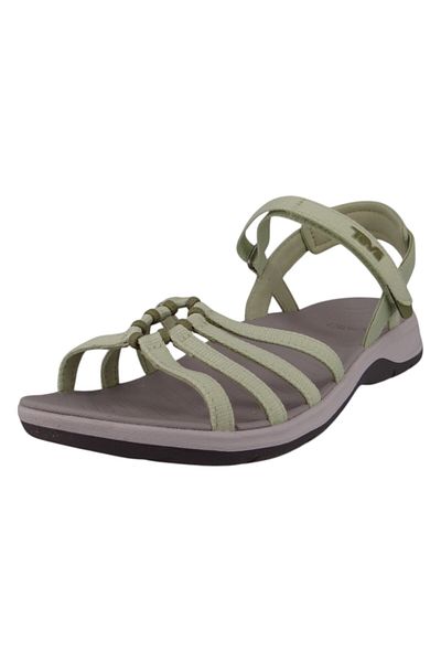 TEVA Damen Trekking Sandalen Sandalen Tirratraveler 1166130 Grün Sdln Seedling Polyester Mit Eva