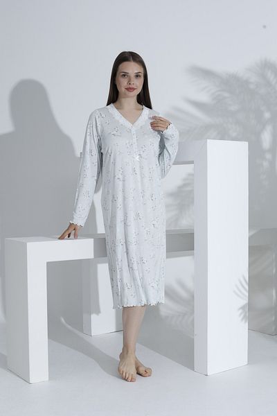 Evia Rochie de damă cu mânecă lungă din bambus Angelique 22600