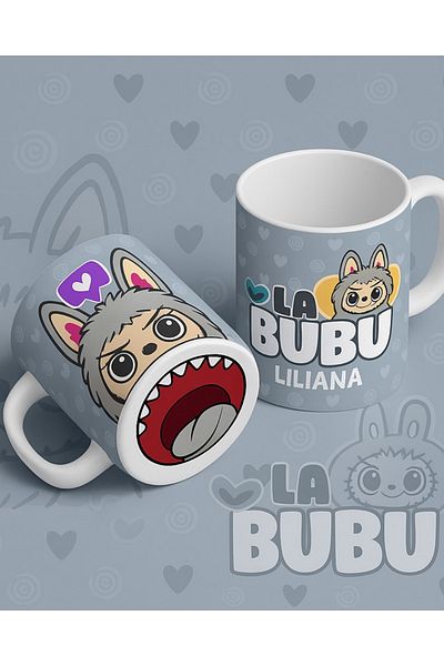 Toum Labubu Full Printed Ceramic Mug