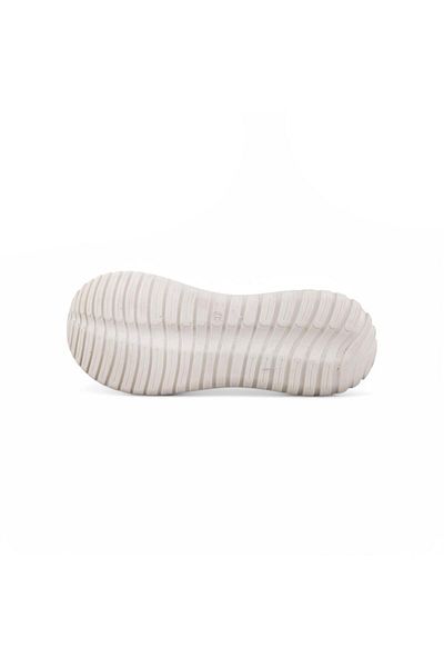 M.P. Women's daily sandals - white, leather