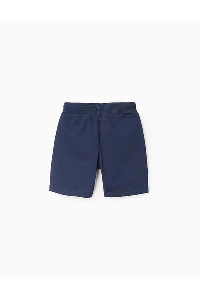 Ziddy Jogger Shorts for Boys, Dark Blue