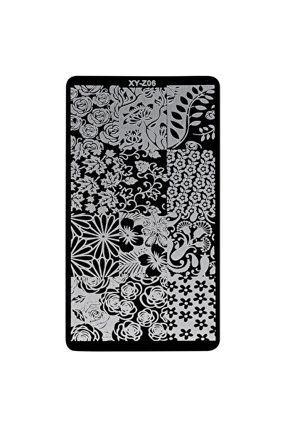 LUXORISE Metallic Nail Stamping Plate, Delicate Shades XY-Z06