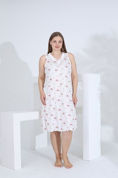 Evia Rochie de damă Angelique Bamboo fără mâneci mărime mare 22528