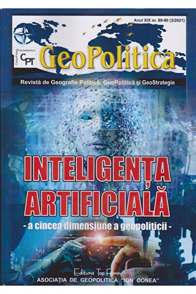 Editura Topform Geopolitica Magazine Year XIX No. 89-90. Intelligent