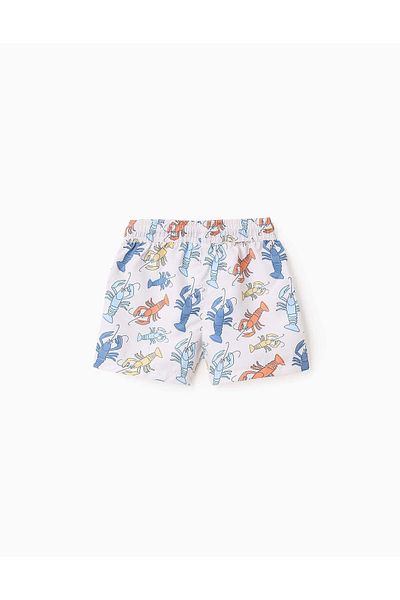 Ziddy Swim Shorts for Baby Boys 'Lobster', Beige