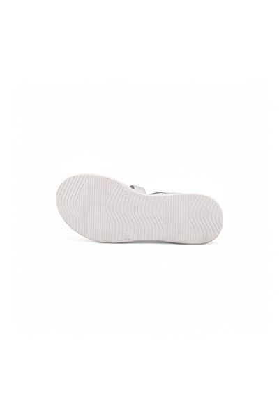 M.P. Women's daily sandals - white, leather