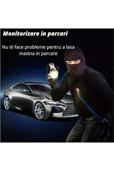 ROHS Set - Cameră auto duală Full HD, BlackBox®, ecran LCD, diagonală de 3 inci, Full HD, rezoluție 1080p,