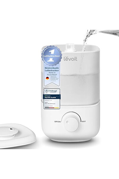 Levoit 2.5L Ultrasonik Hava Nemlendirici, 23 dB Sessiz, Otomatik Kapanma