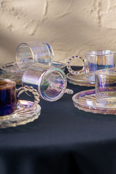 Emsan Muhabbet 100 ml Set of 6 Coffee Cups