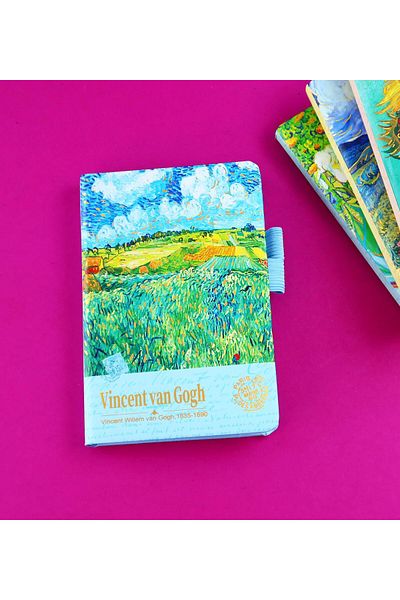 Gift Moda Van Gogh Design C6 80 Sheets Notebook Bm-1714