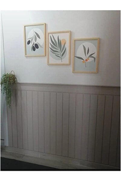 TREND Dekoratif, Duvar Çıtası, Ahşap Duvar Paneli, Boyanabilir, 4mm Ham Mdf, ...