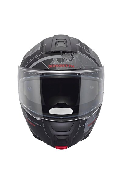 Schuberth C5 GLOBE BLACK ÇENE AÇILIR MOTOSİKLET KASKI