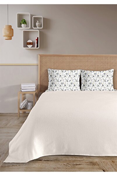 Monolisse طقم بيكيه مزدوج ميدوسا وردي قطن 100% مقاس 200 × 230 سم