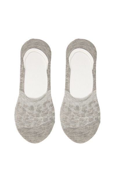 SUWEN Leopard Booties Socks