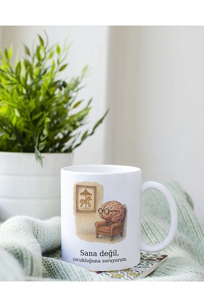 kuphane Humorous Printed Mug for Psychologists, Psychology Students and Counselors – Profession Specific Gift