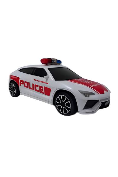 rexa Remote Control Police Car – Battery Operated Radio-Controlled Vehicle