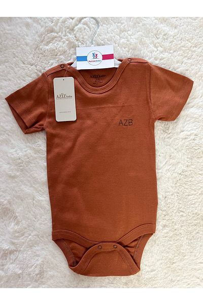 Aziz Bebe Azizbebe Snap Fastener Short Sleeve Badi