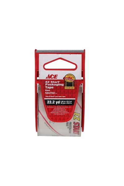 ACE Long-Lasting High-Tensile Strength Packaging Tape with Dispenser