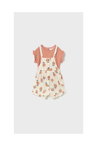 MAYORAL Baby Girl Jumpsuit Set - Cream