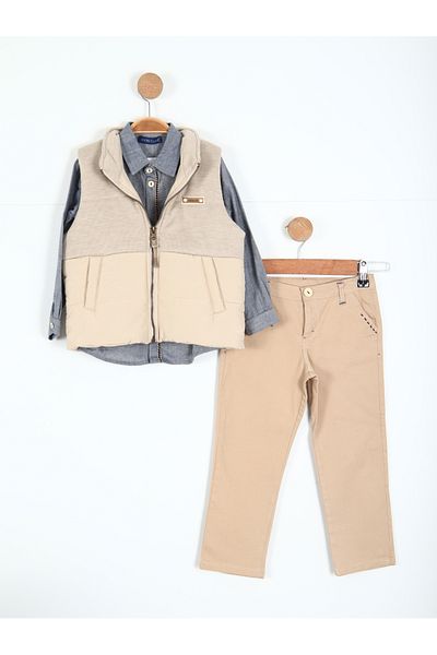 xo kids moda Boy's Bottom Top Set 1-5 Years 6204