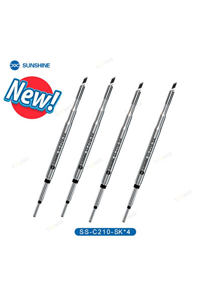Choice10 SS-C210-SK 4 pcs Lead-free Sunshine SS C210 Soldering Tip Universal ...