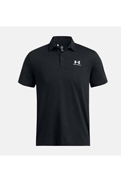 Under Armour A1386608-001 Ua Icon Polo Men's T-Shirt Black