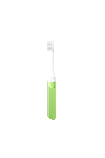 choice2 1pcs Green Mini Travel Toothbrush Foldable Portable Small Dental Brush Folding Traveling Adult Tooth