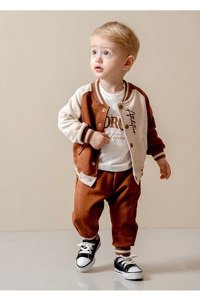 JNF kids Baby Boy & Children's Triple College Set