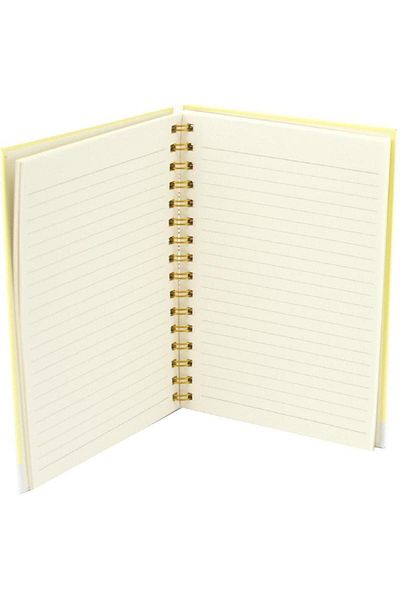 Roco Cactus Lined Notebook A5 - 100 Pages Lemon Yellow