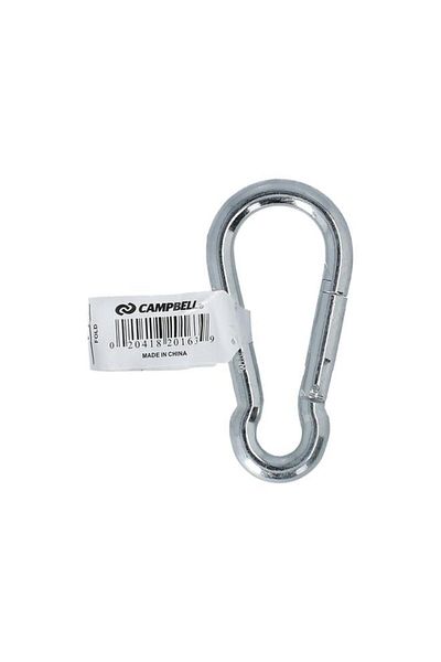 Generic Campbell Zinc Plated Steel Spring Snap Link Silver 5/8 x 4inch T7645066